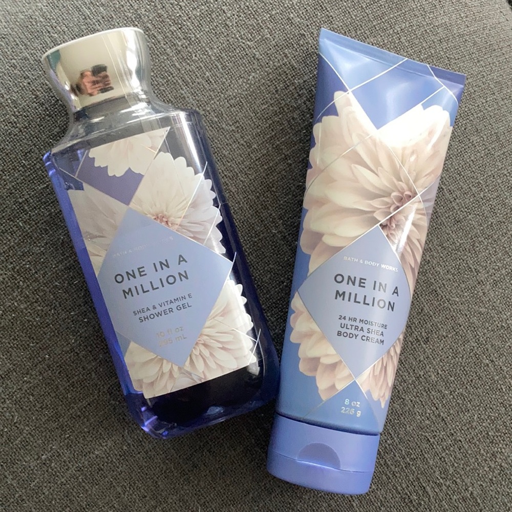 Bath and Body Works..One in A Million scent. Lotion and Body wash